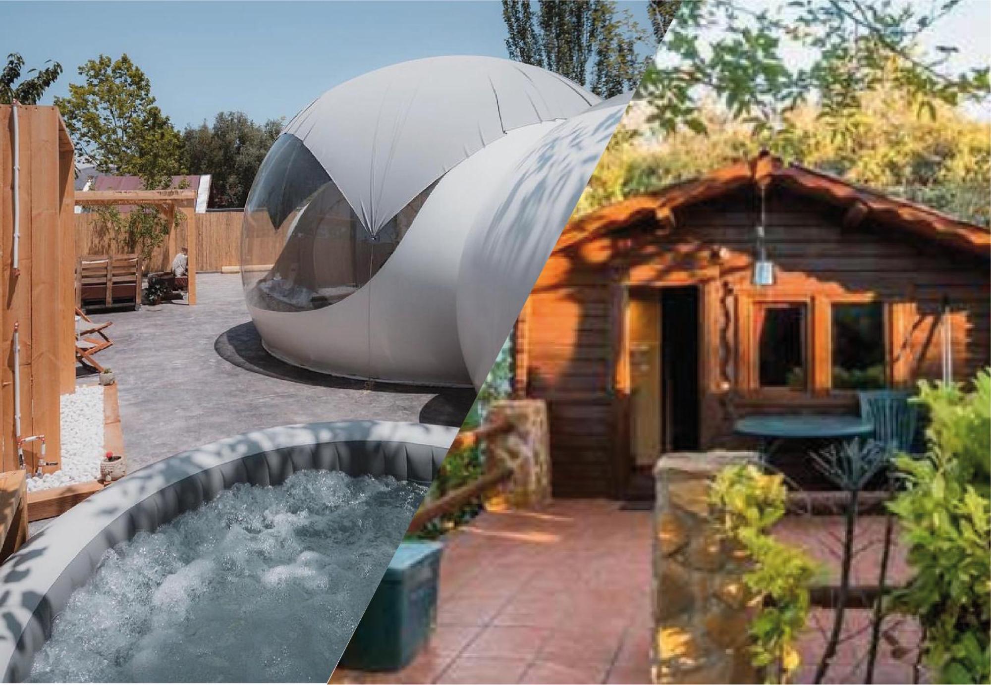Fuente Del Lobo Glamping & Bungalows - Adults Only Pinos Genil Exterior photo